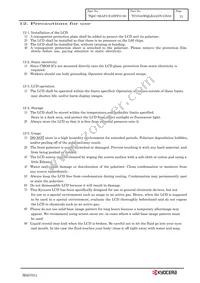 TCG043WQLBAANN-GN50 Datasheet Page 14