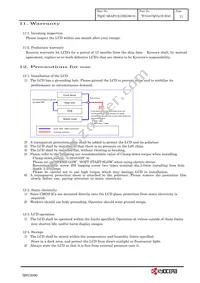 TCG057QVLCS-H50 Datasheet Page 14