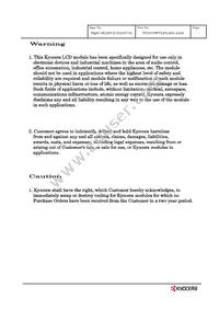 TCG070WVLPAAFA-AA50 Datasheet Page 2