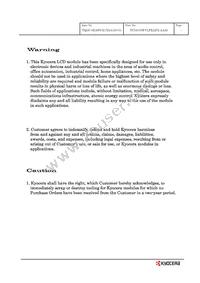 TCG070WVLPEAFA-AA30 Datasheet Page 2