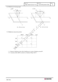 TCG070WVLSJPPA-GD20 Datasheet Page 12