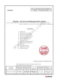 TCG101WXLPAANN-AN20 Datasheet Cover