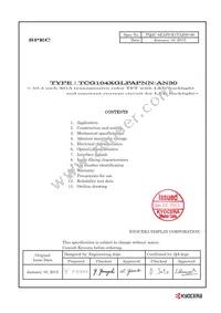 TCG104XGLPAPNN-AN30 Datasheet Cover