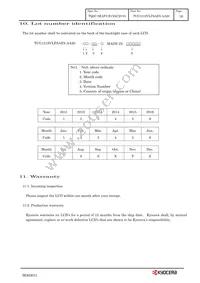 TCG121SVLPAAFA-AA20 Datasheet Page 19