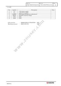 TCG121XGLP*PFA-AA*39 Datasheet Page 13