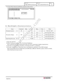 TCG121XGLPCPNN-AN70 Datasheet Page 17