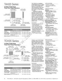TCH35PR240J Datasheet Cover