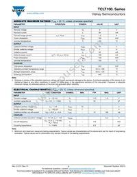 TCLT1004 Datasheet Page 2