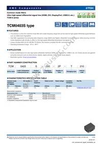 TCM0403S-350-2P-T200 Cover
