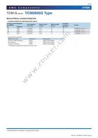 TCM0806G-900-2P-T200 Datasheet Page 9