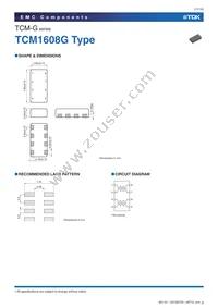 TCM0806G-900-2P-T200 Datasheet Page 11