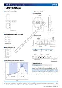TCM0906C-400-3P-T200 Datasheet Page 3