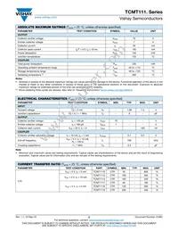 TCMT1110 Datasheet Page 2