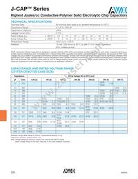 TCNX157M016R0100E Datasheet Page 2