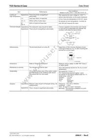 TCOA1A106M8R Datasheet Page 4