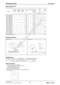 TCOA1A106M8R Datasheet Page 5