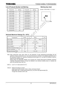 TCR4S15WBG Datasheet Page 2
