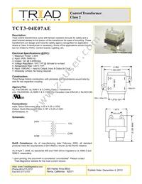 TCT3-04E07AE Datasheet Cover