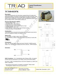 TCT40-01E07K-B Datasheet Cover