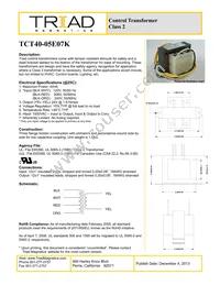 TCT40-05E07K-B Datasheet Cover