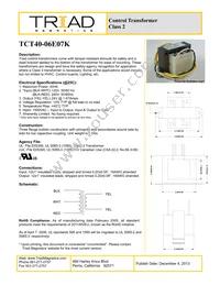 TCT40-06E07K-B Datasheet Cover