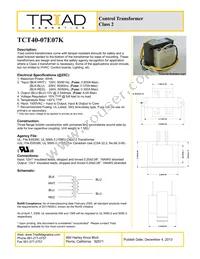 TCT40-07E07K Cover