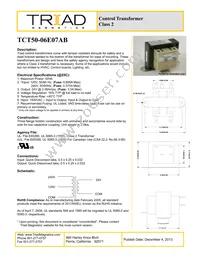 TCT50-06E07AB-B Datasheet Cover