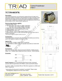 TCT50-06E07K Datasheet Cover