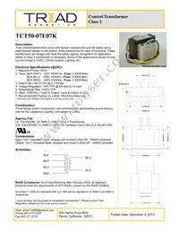 TCT50-07E07K Datasheet Cover