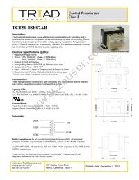 TCT50-08E07AB Datasheet Cover