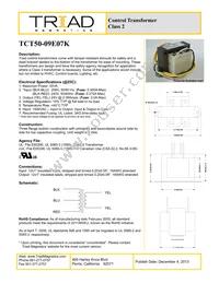 TCT50-09E07K Datasheet Cover