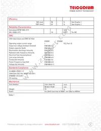 TD-PFC-500 Datasheet Page 3