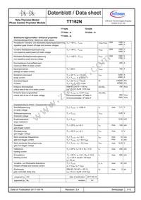 TD162N14KOFHPSA1 Datasheet Cover