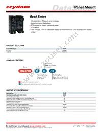 TD2420Q-10 Datasheet Cover