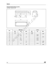 TD310IN Datasheet Page 8