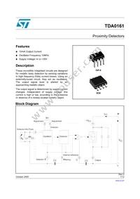 TDA0161FPT Datasheet Cover