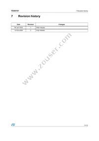 TDA0161FPT Datasheet Page 11