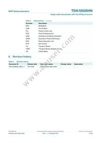 TDA10026HN/C1 Datasheet Page 4