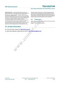 TDA10027HN/C1 Datasheet Page 6