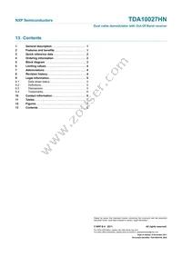 TDA10027HN/C1 Datasheet Page 8