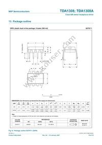 TDA1308AT/N2 Datasheet Page 10