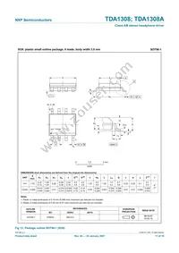 TDA1308AT/N2 Datasheet Page 11
