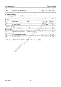 TDA1517/N3 Datasheet Page 6