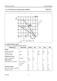 TDA1519/N2 Datasheet Page 5