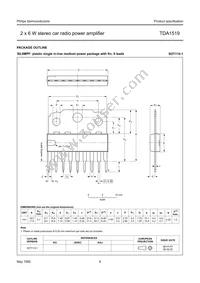 TDA1519/N2 Datasheet Page 9