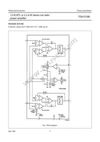 TDA1519B/N2 Datasheet Page 3