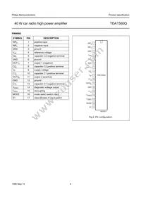 TDA1560Q/N4C Datasheet Page 4