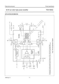 TDA1560Q/N4C Datasheet Page 11