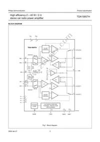 TDA1565TH/N1C Datasheet Page 3