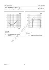 TDA1565TH/N1C Datasheet Page 16